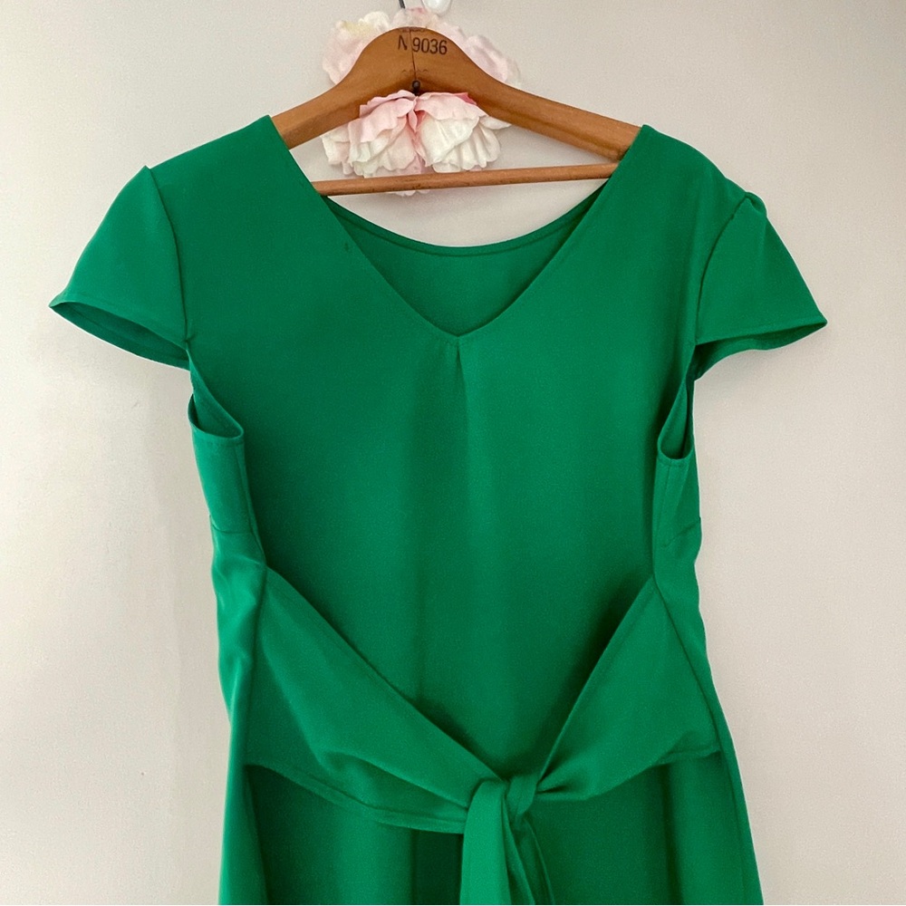 Ces Femme Kelly Green Dress Medium Style DY5408 Cut 0735 - Picture 6 of 9